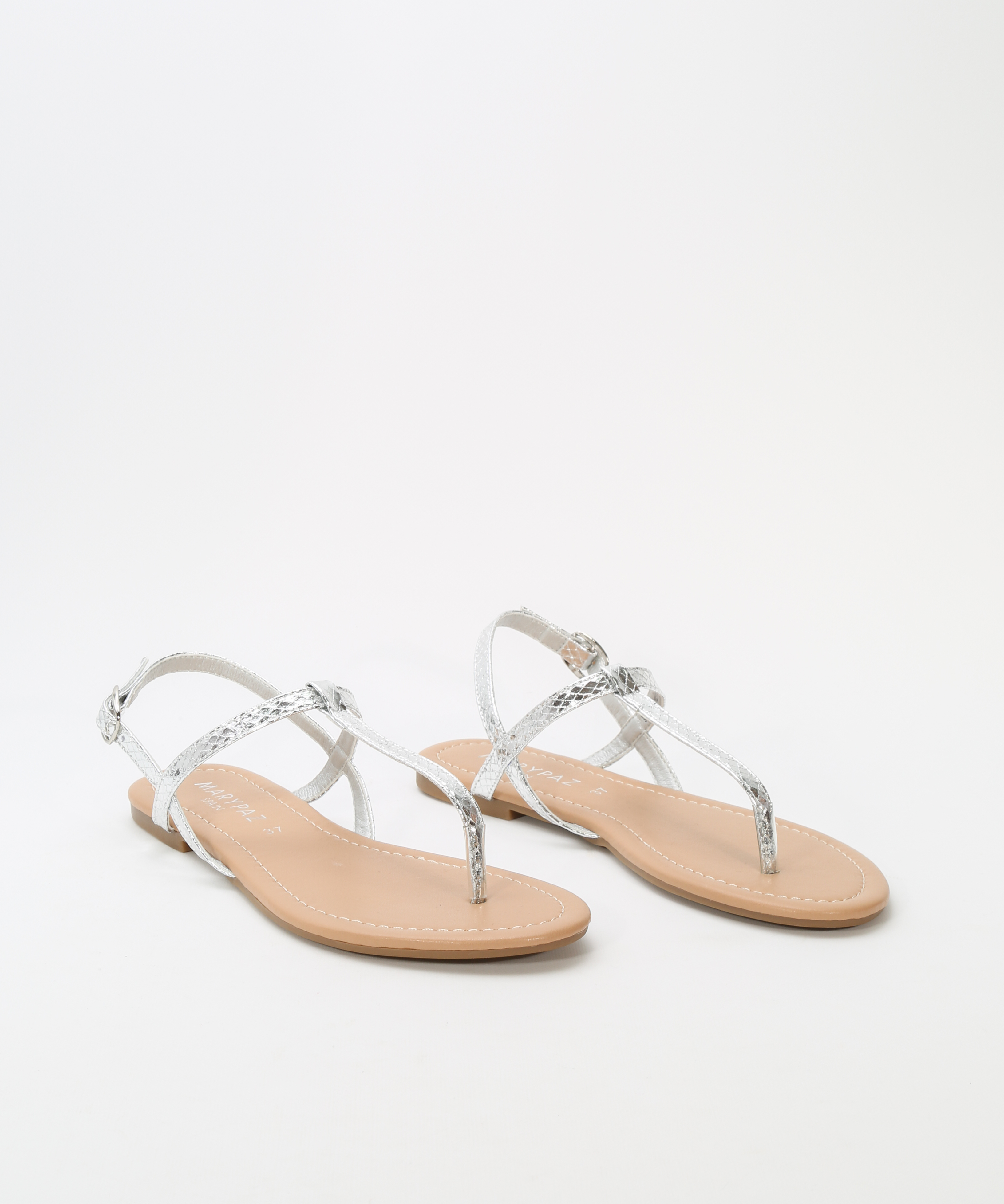 Sandalias planas dedo image number null